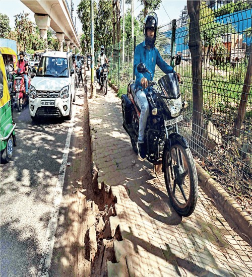 You Can Do A Lot On These Footpaths, Except Walk